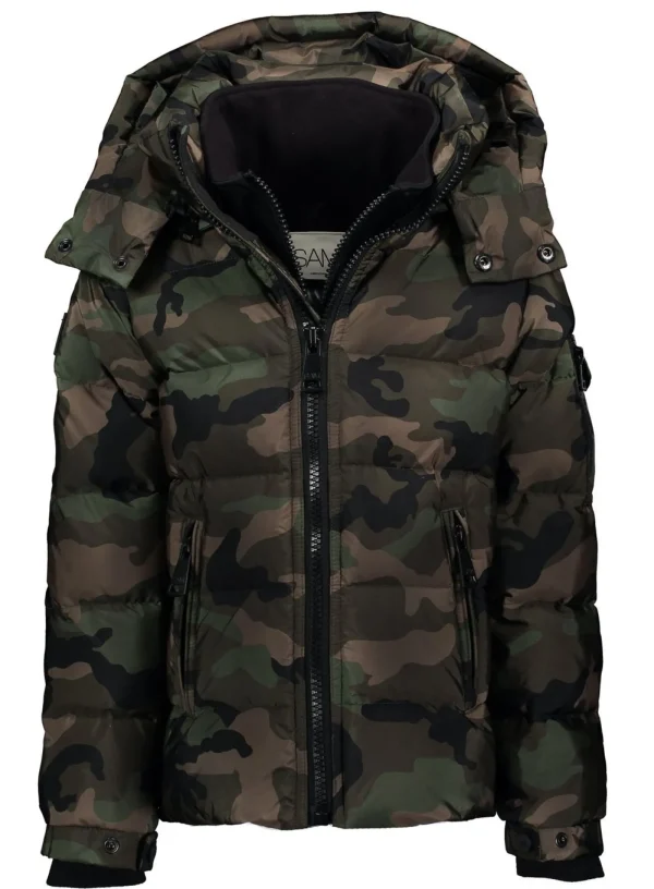 Kids SAM. Boys 8-16-Boys Camo Glacier