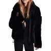 Women SAM. Vegan Leather & Faux Fur-Faux Fur Denver