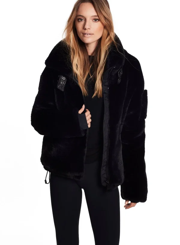 Women SAM. Vegan Leather & Faux Fur-Faux Fur Denver