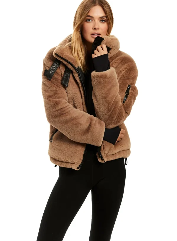 Women SAM. Vegan Leather & Faux Fur-Faux Fur Denver