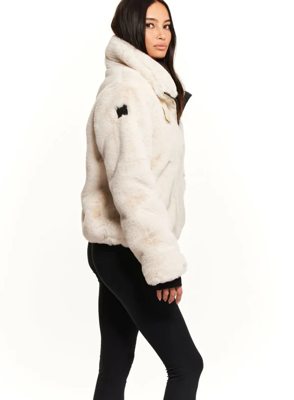 Women SAM. Vegan Leather & Faux Fur-Faux Fur Denver