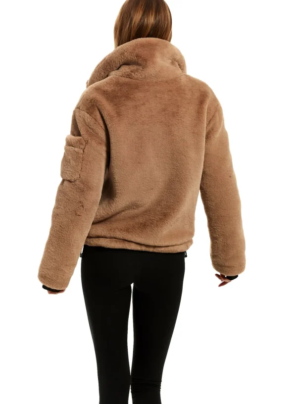 Women SAM. Vegan Leather & Faux Fur-Faux Fur Denver