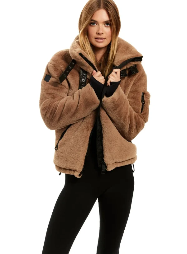 Women SAM. Vegan Leather & Faux Fur-Faux Fur Denver
