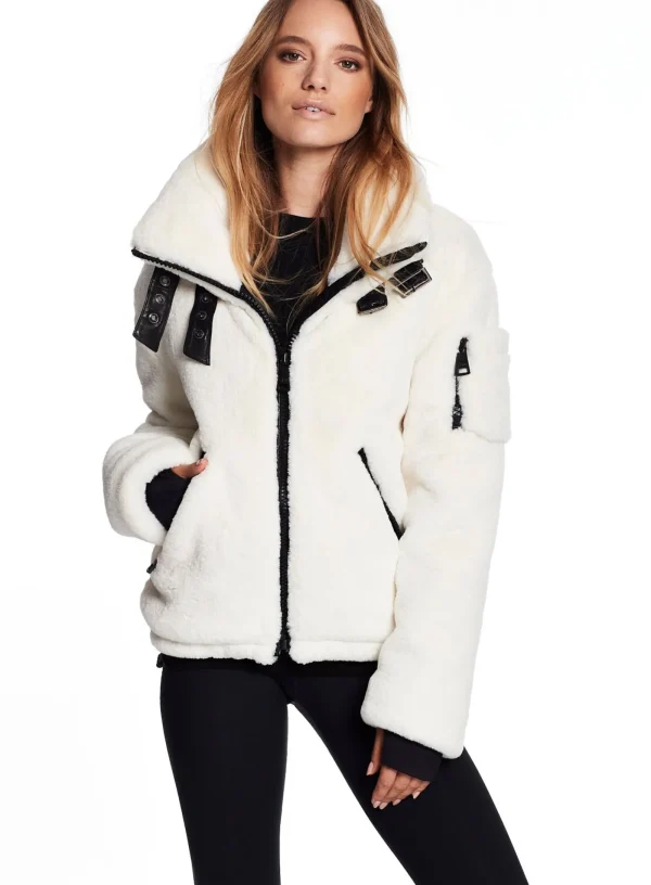 Women SAM. Vegan Leather & Faux Fur-Faux Fur Denver