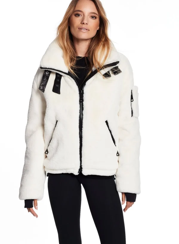 Women SAM. Vegan Leather & Faux Fur-Faux Fur Denver