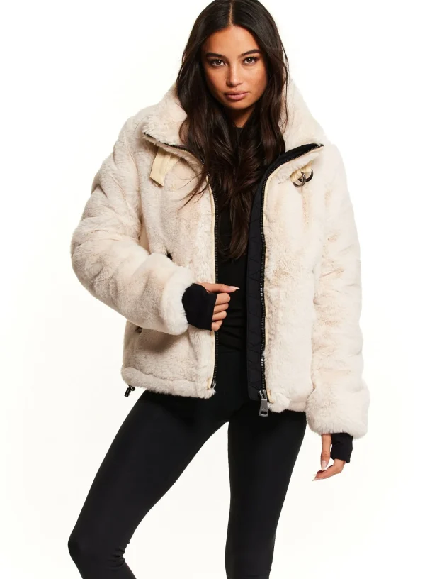 Women SAM. Vegan Leather & Faux Fur-Faux Fur Denver
