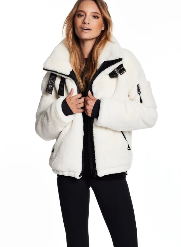 Women SAM. Vegan Leather & Faux Fur-Faux Fur Denver