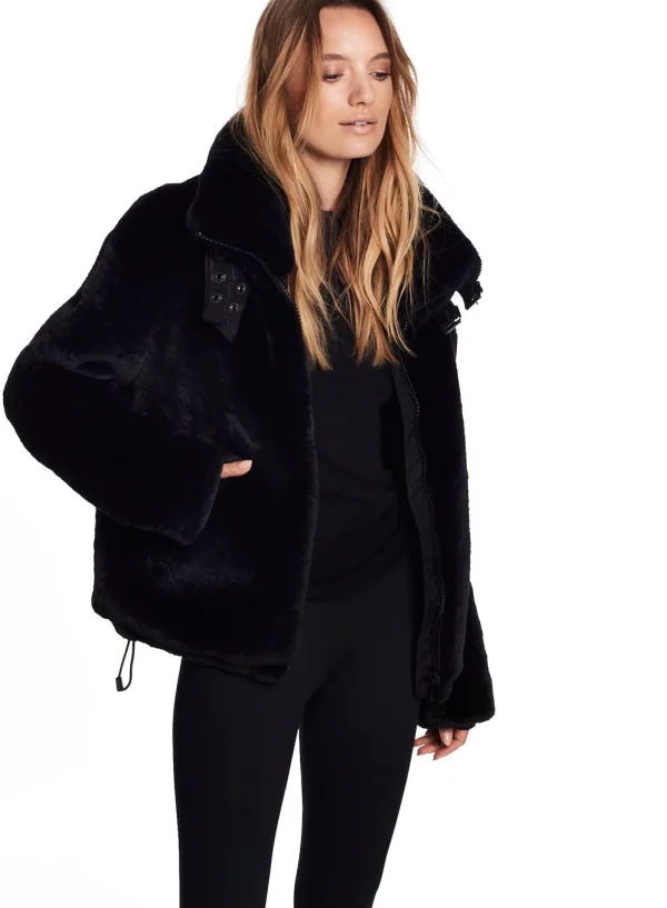 Women SAM. Vegan Leather & Faux Fur-Faux Fur Denver