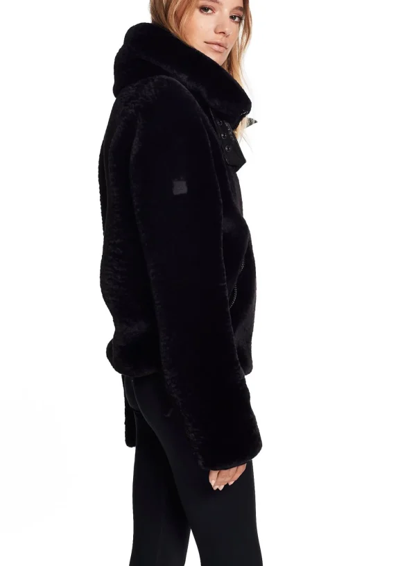 Women SAM. Vegan Leather & Faux Fur-Faux Fur Denver