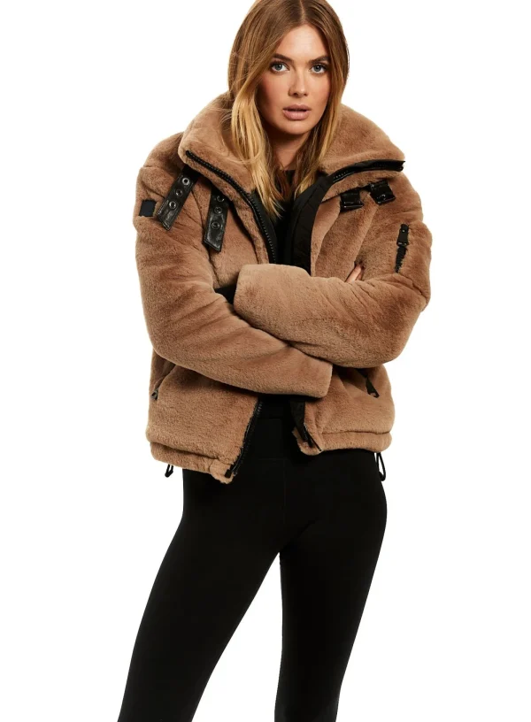 Women SAM. Vegan Leather & Faux Fur-Faux Fur Denver