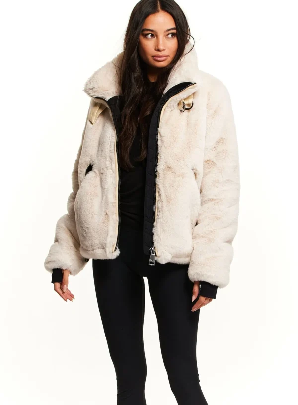 Women SAM. Vegan Leather & Faux Fur-Faux Fur Denver
