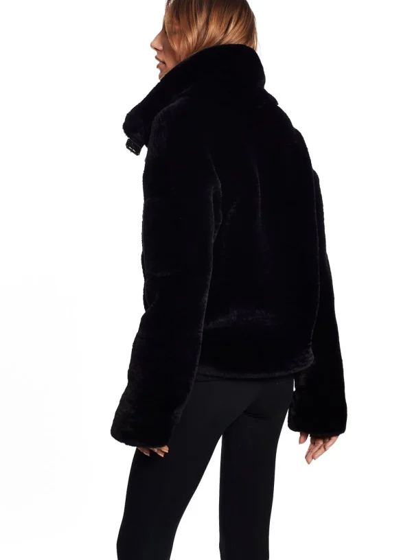 Women SAM. Vegan Leather & Faux Fur-Faux Fur Denver