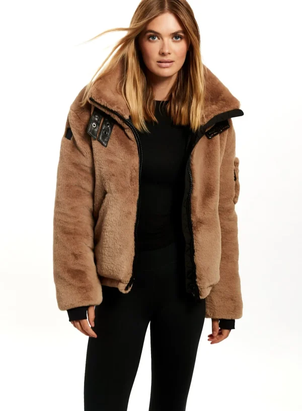 Women SAM. Vegan Leather & Faux Fur-Faux Fur Denver