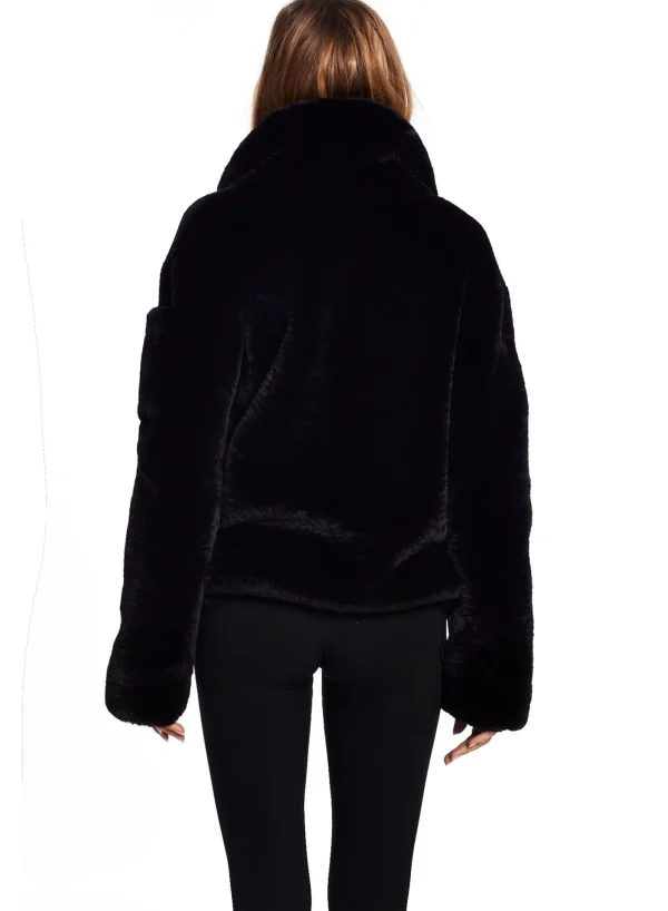 Women SAM. Vegan Leather & Faux Fur-Faux Fur Denver