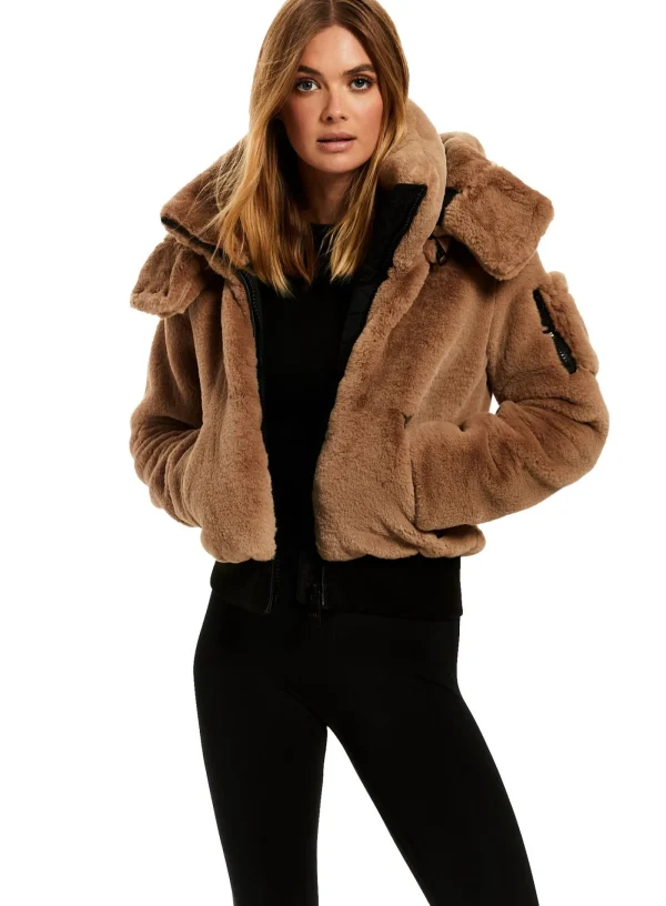 Women SAM. Vegan Leather & Faux Fur-Faux Fur Nala