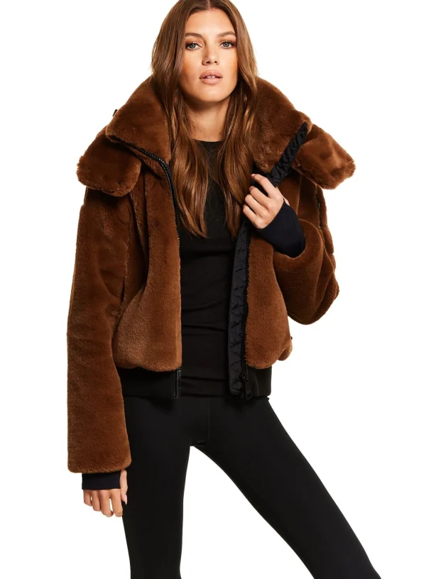 Women SAM. Vegan Leather & Faux Fur-Faux Fur Nala