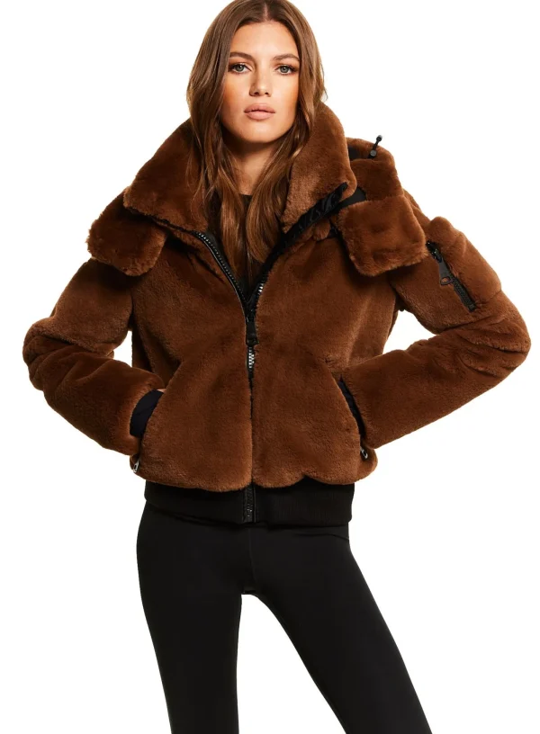 Women SAM. Vegan Leather & Faux Fur-Faux Fur Nala