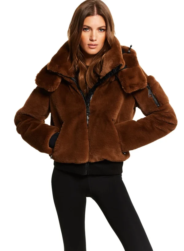 Women SAM. Vegan Leather & Faux Fur-Faux Fur Nala
