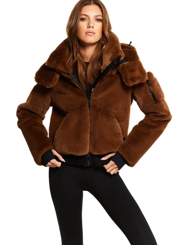 Women SAM. Vegan Leather & Faux Fur-Faux Fur Nala