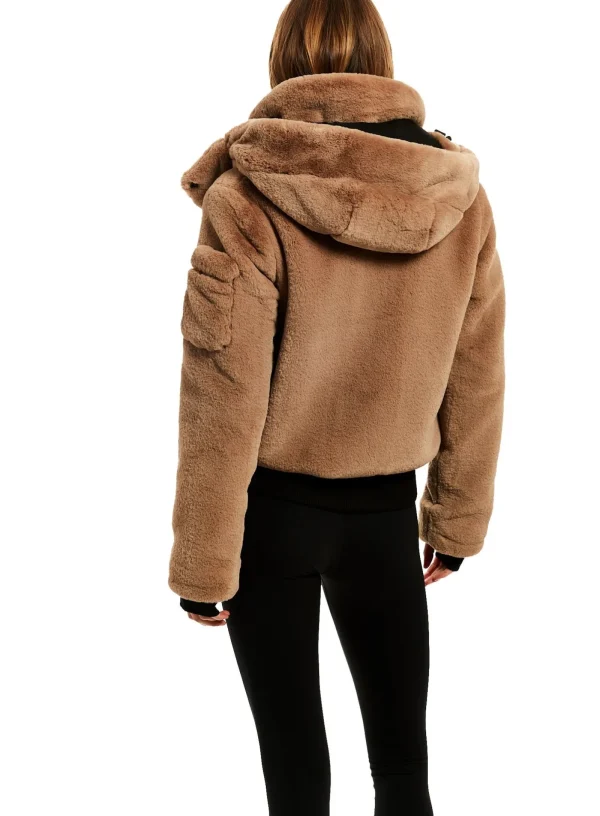Women SAM. Vegan Leather & Faux Fur-Faux Fur Nala