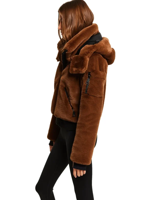 Women SAM. Vegan Leather & Faux Fur-Faux Fur Nala