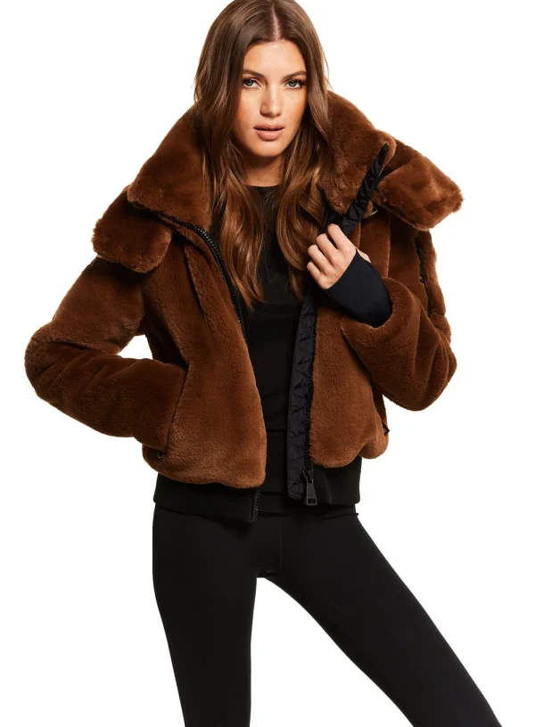 Women SAM. Vegan Leather & Faux Fur-Faux Fur Nala