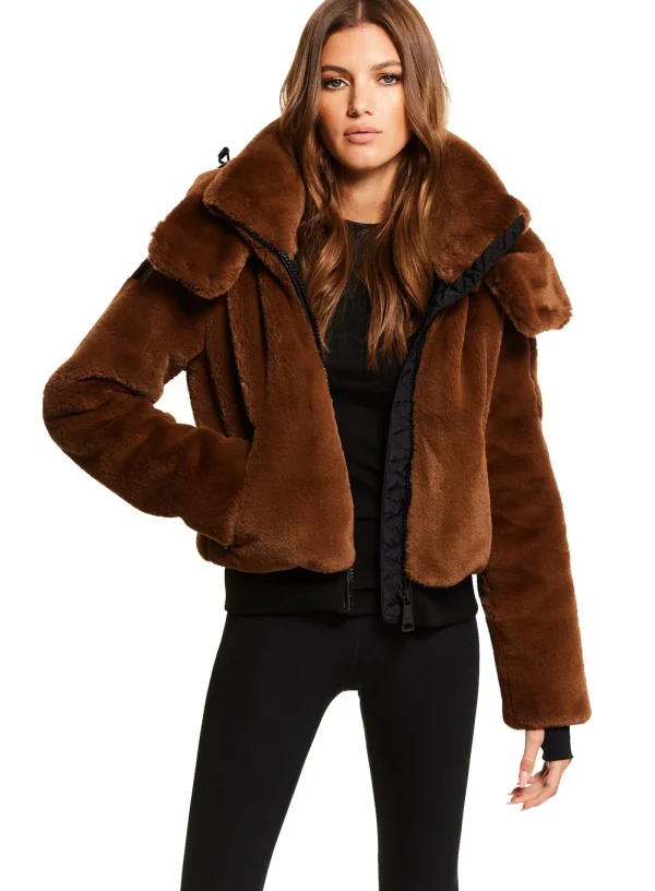 Women SAM. Vegan Leather & Faux Fur-Faux Fur Nala