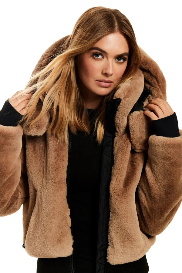 Women SAM. Vegan Leather & Faux Fur-Faux Fur Nala