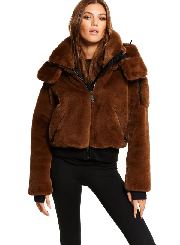 Women SAM. Vegan Leather & Faux Fur-Faux Fur Nala