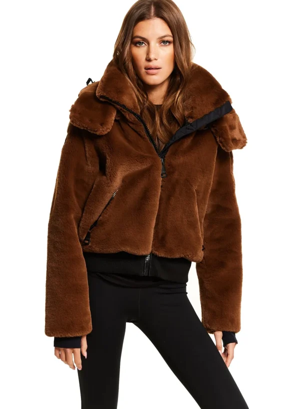 Women SAM. Vegan Leather & Faux Fur-Faux Fur Nala