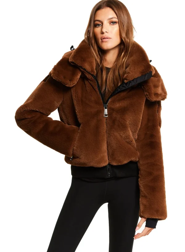 Women SAM. Vegan Leather & Faux Fur-Faux Fur Nala
