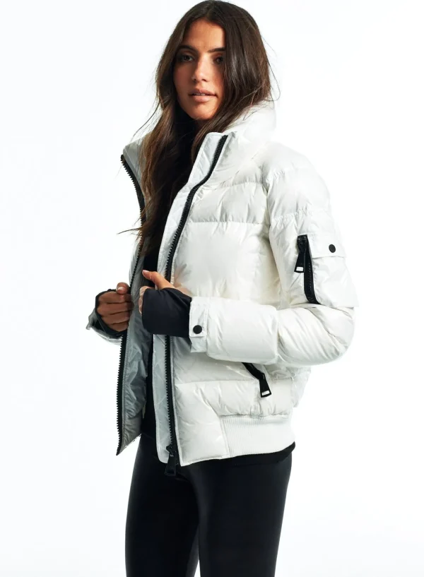 Women SAM. Down Without Trim-Freestyle Bomber
