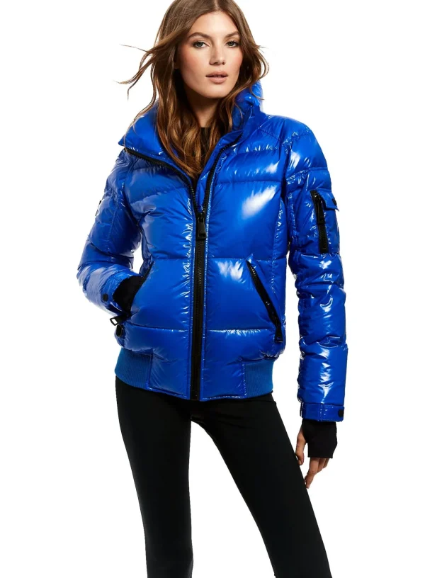 Women SAM. Down Without Trim-Freestyle Bomber