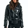 Women SAM. Down Without Trim-Freestyle Bomber
