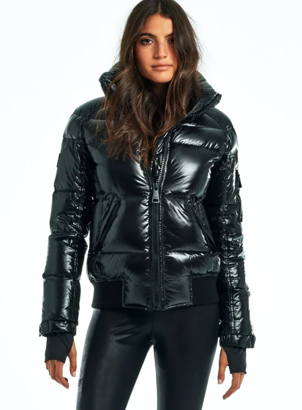 Women SAM. Down Without Trim-Freestyle Bomber