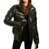 Women SAM. Down Without Trim-Freestyle Bomber