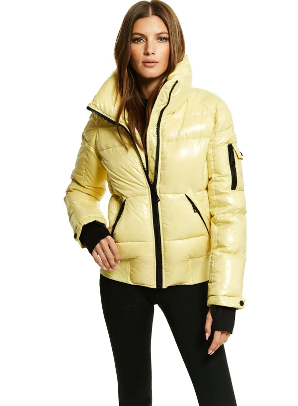 Women SAM. Down Without Trim-Freestyle Bomber