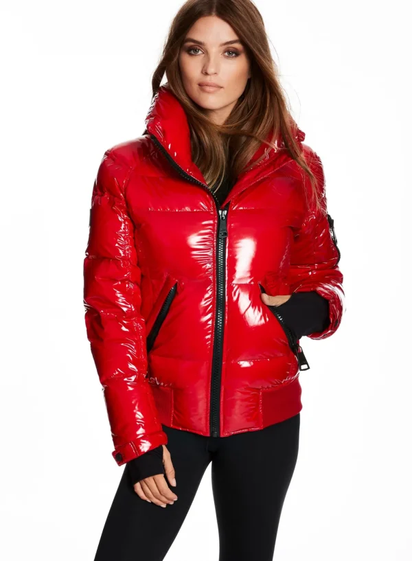 Women SAM. Down Without Trim-Freestyle Bomber