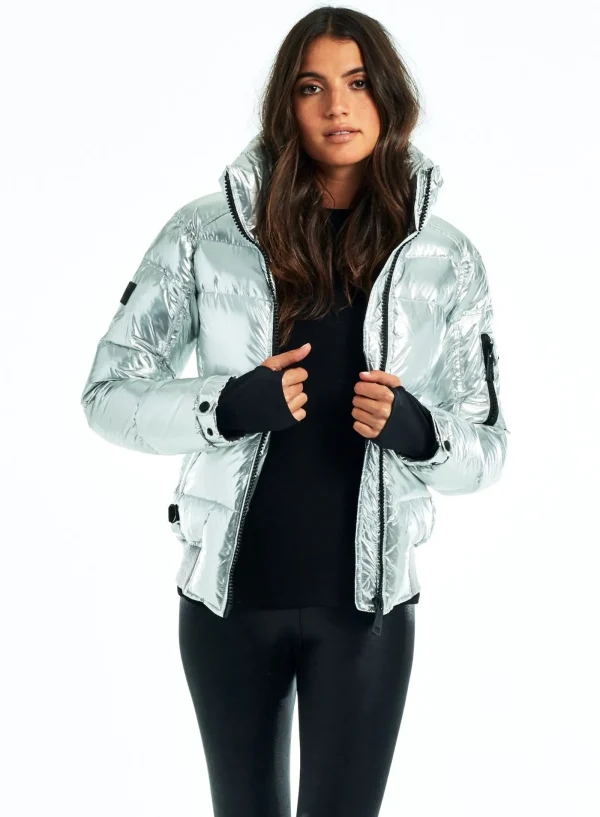 Women SAM. Down Without Trim-Freestyle Bomber