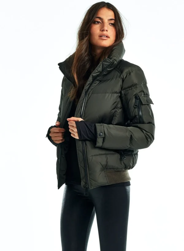 Women SAM. Down Without Trim-Freestyle Bomber
