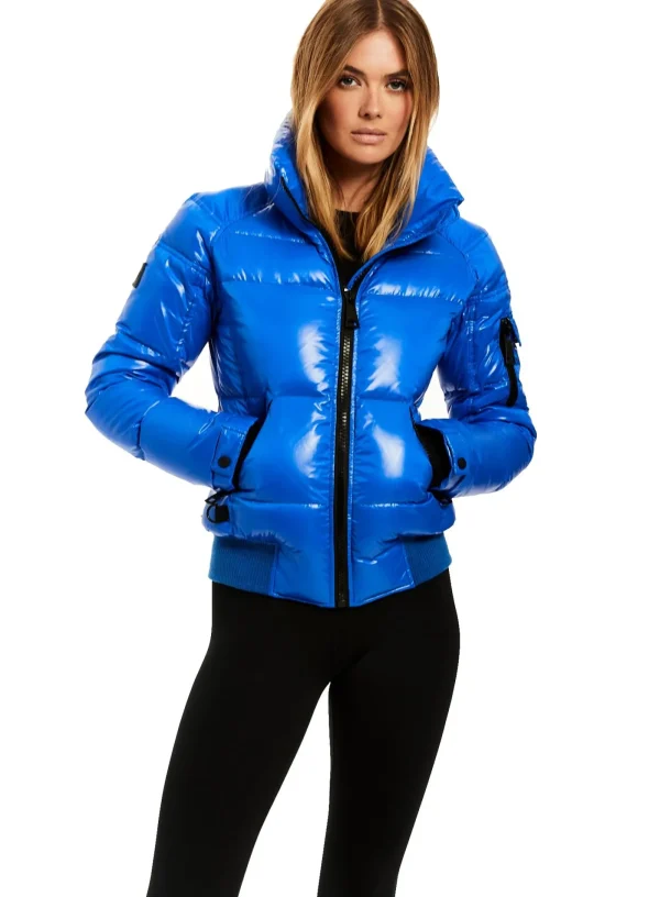 Women SAM. Down Without Trim-Freestyle Bomber