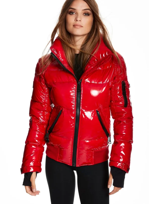 Women SAM. Down Without Trim-Freestyle Bomber