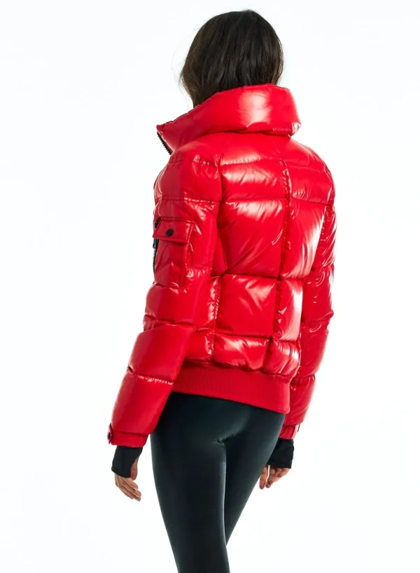 Women SAM. Down Without Trim-Freestyle Bomber