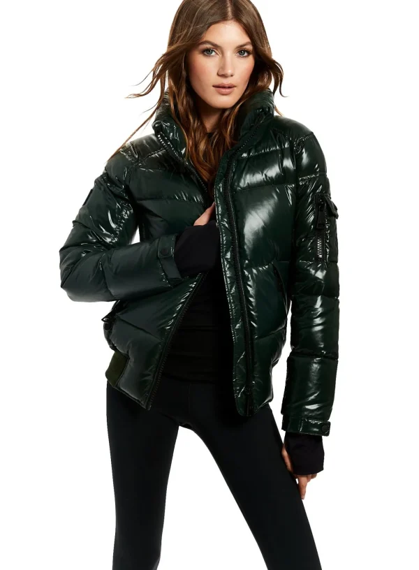 Women SAM. Down Without Trim-Freestyle Bomber