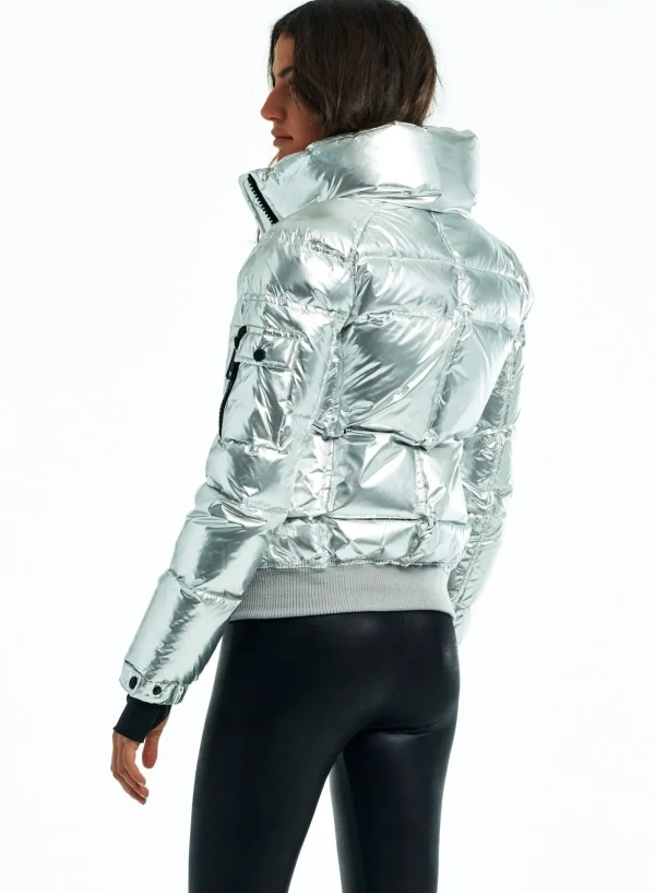 Women SAM. Down Without Trim-Freestyle Bomber