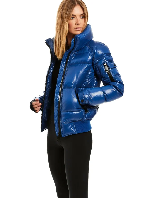 Women SAM. Down Without Trim-Freestyle Bomber