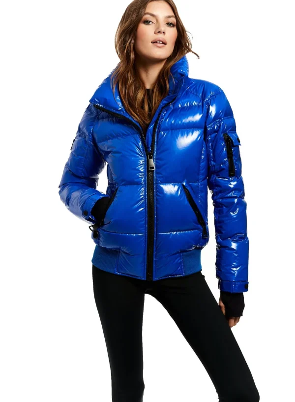 Women SAM. Down Without Trim-Freestyle Bomber