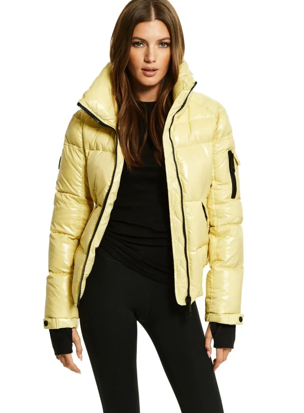 Women SAM. Down Without Trim-Freestyle Bomber