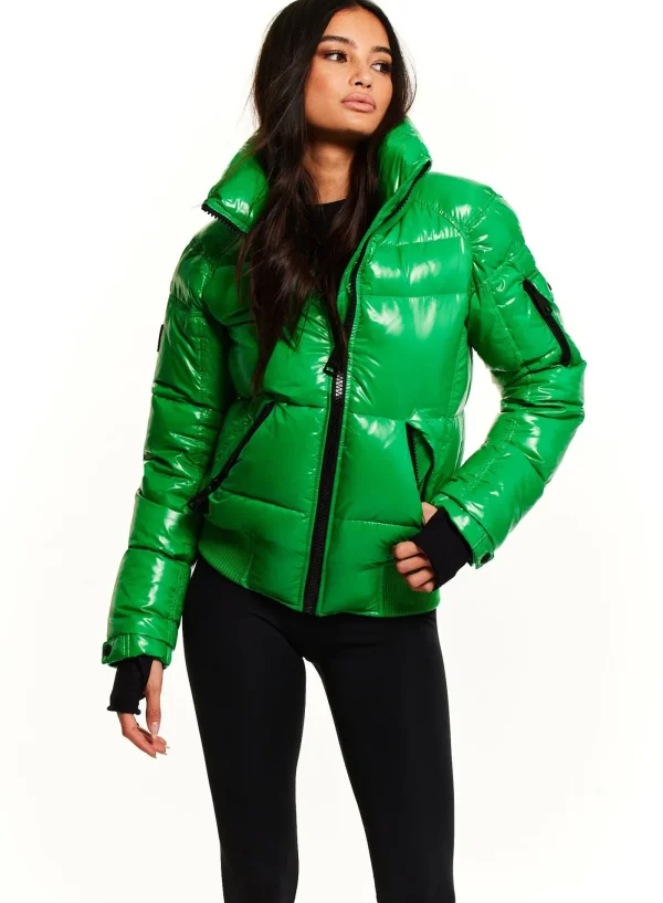 Women SAM. Down Without Trim-Freestyle Bomber