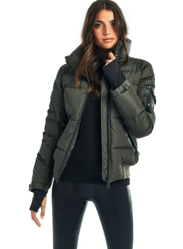 Women SAM. Down Without Trim-Freestyle Bomber